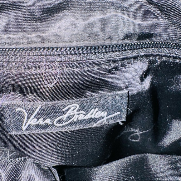 Vera Bradley Black and White Textured Tote Bag - Picture 8 of 8